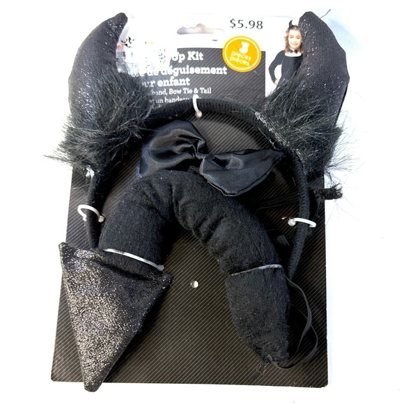 Kids Devil Costume Kit - Black - Picture 4 of 4